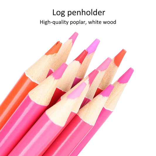 Atyhao 180pcs Colored Pencils with Metal Case for Artists Drawing Sketching Crafting Coloring Books Class Kids Students Gift Pencils