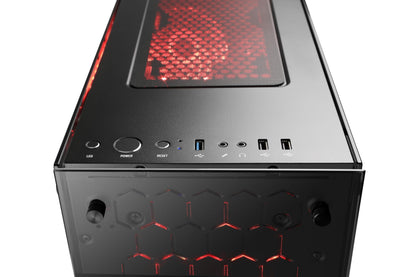 Gaming PC with Windows 11 Home | AMD Ryzen 5 5500 6x3.6GHz | RTX 3050 | 1000GB M.2 NVMe | 32GB DDR4 RAM | WIFI | Gaming computer for gamers, desktop PC for playing | A10170
