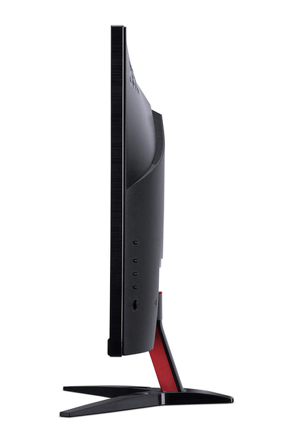 Acer Nitro KG272S3 Gaming Monitor, 27-inch Full HD screen with 180Hz refresh rate and up to 0.5ms response time. Features 2x HDMI 2.0, DP 1.2, and FreeSync Premium technology in black. Model number UM.HX2EE.301.