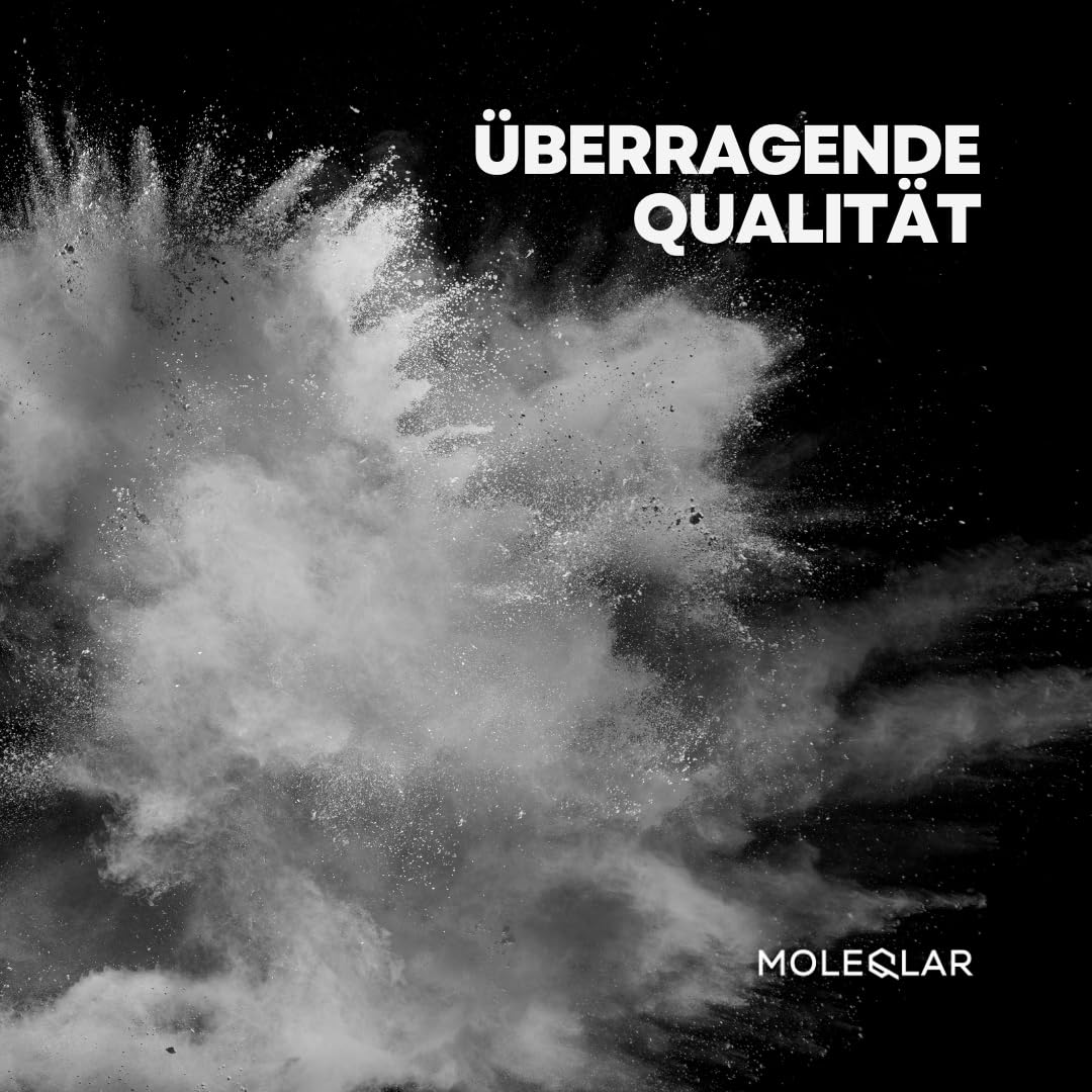 MoleQlar NMN - high-purity Nicotinamide Mononucleotide Powder by Uthever - over 99% certified purity - lab-tested in Germany (120g)