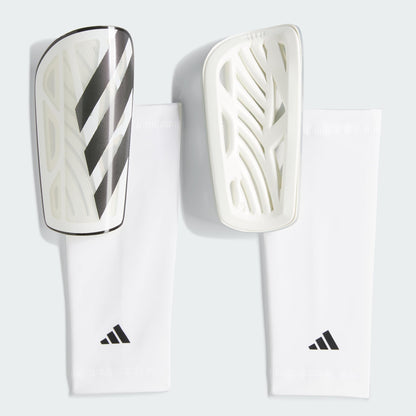 adidas Unisex TIRO SHINGUARD League White/Black/Silver Metallic, L