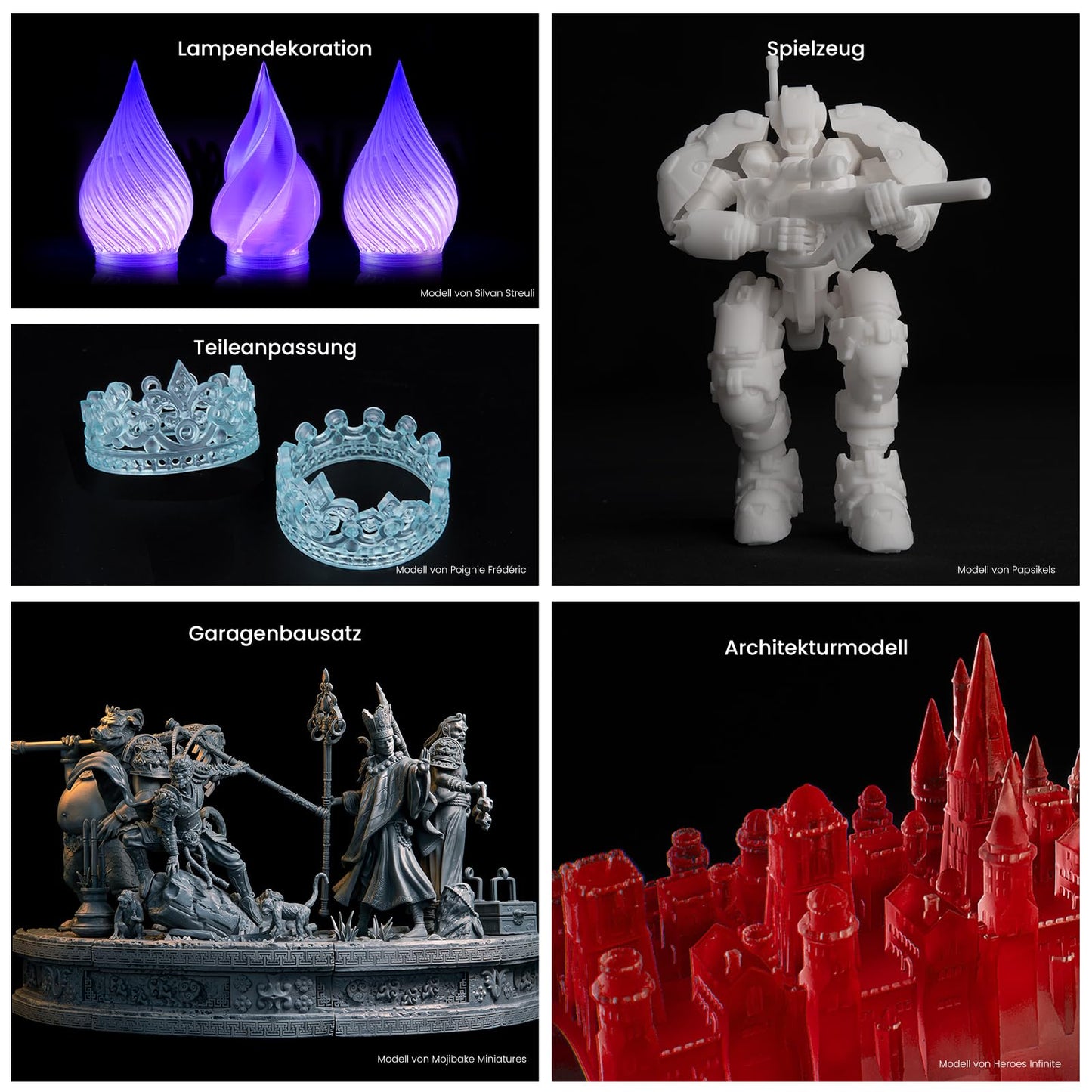 ELEGOO Upgraded 3D Printer Resin, 405nm UV Curing Standard Photopolymer Resin 2.0 for LCD 3D Printer, High Precision, Low Odor, Orchid 1000g