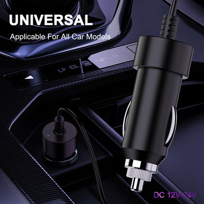 90W Universal Car Laptop Charger DC Adapter for HP Pavilion Acer Aspire Swift ASUS Vivobook Lenovo Ideapad Dell Sony Toshiba Samsung JBL Fujitsu Medion Tablets with 16 adapter plugs.