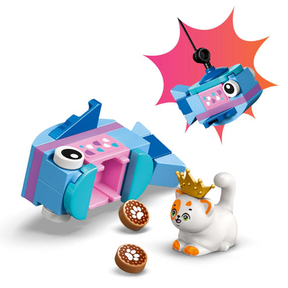LEGO Friends Cat Birthday Party & Treehouse - Toy with 2 Minifigures & 5 Animal Figures - Rotating table, piñata & fun accessories - Creative gift for girls aged 6+ - 42666