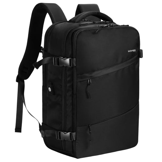 HOMIEE Travel Backpack for Women and Men, 40L Carry-On Rucksack for Airplane, Casual School Backpack for Travel, Daypack for Sports, Casual Women's Backpack Suitcase.