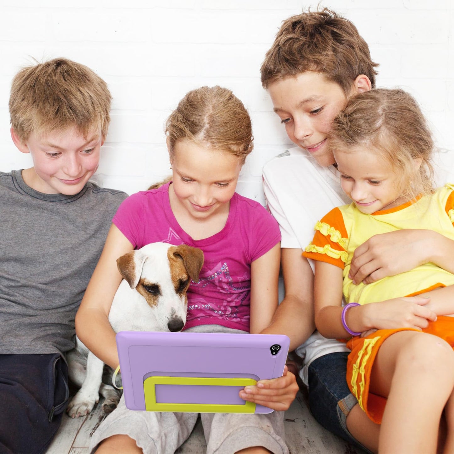 Yicty Kids Tablet｜Upgraded 10-inch Android 14 Tablet for Kids with Protective Case｜Octa-Core｜8+64GB Expandable to 1TB｜Dual Camera｜Parental Controls｜Great Gift for Toddlers