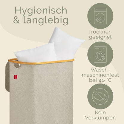 Blumtal cushion filling 50x50 cm 4-pack - Oeko-TEX certified cushion 50x50 cm filling - 50x50 cm polyester cushion - washable inner cushion 50x50 cm - cushion cover 50x50 cm - soft 50x50 cm filler pillow.