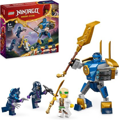 LEGO NINJAGO Cole's Earth Mech & NINJAGO Jay Battle Mech.
