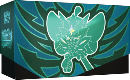 Pokémon Trading Card Game: Top Trainer Box Crimson & Purple - Masquerade in Twilight (1 full-art promo card featuring Turquoise-masked Ogrepon, 9 booster packs & premium accessories)