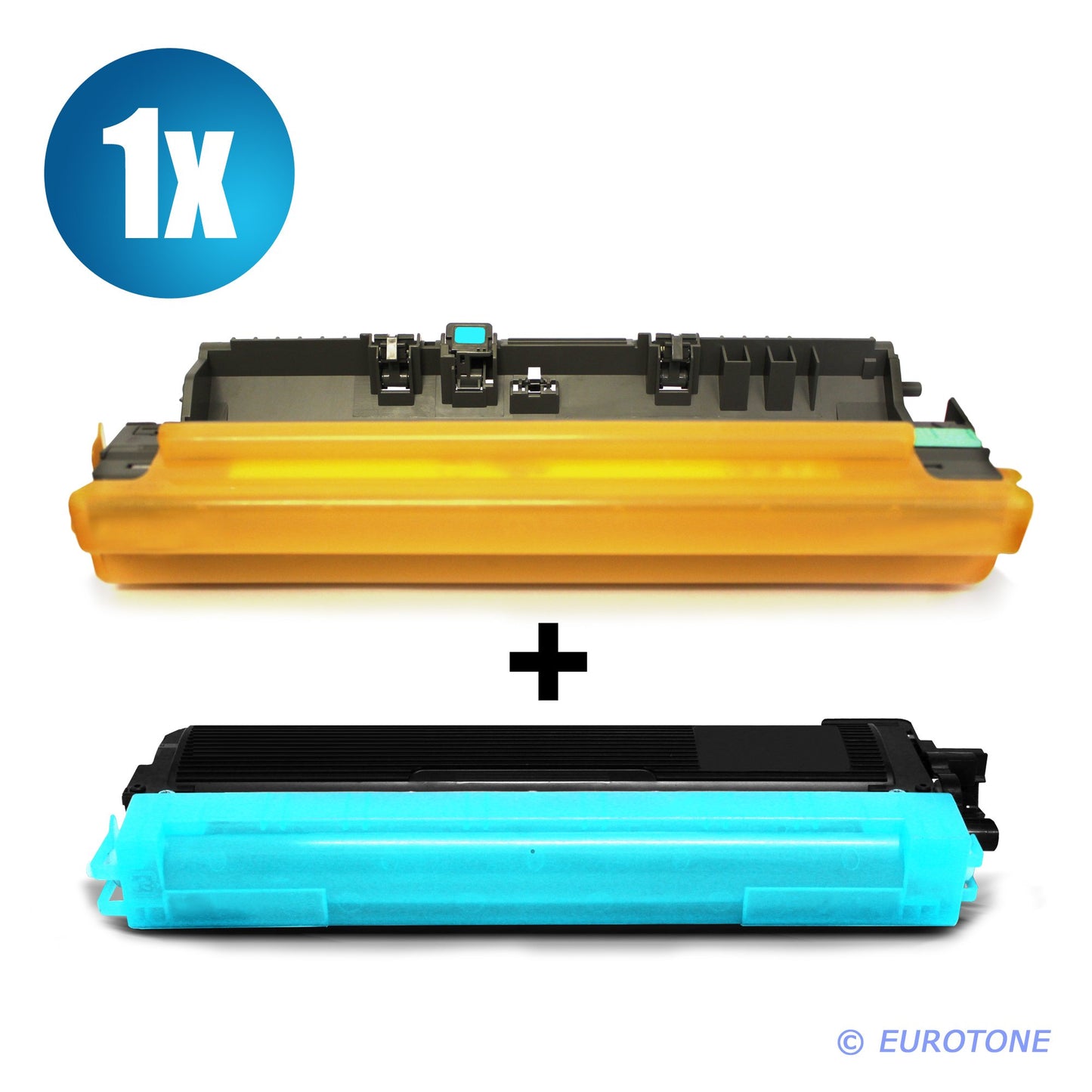 Eurotone toner + drum for MFC 9130 9140 9330 9340 9142 9332 9342 CDN CW CDW replaces 4X Brother TN-241/TN-242/TN-245/TN-246 and DR-241 in combo set.