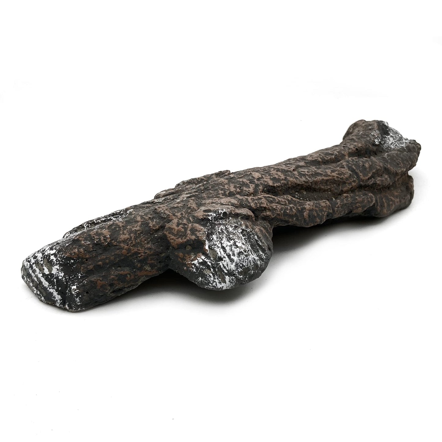 intergrill firewood imitation | Set of 4 ceramic decorative logs | Up to 1100°C | Logs for gas fire pits and gas fireplaces | Fireplace accessory | Natural