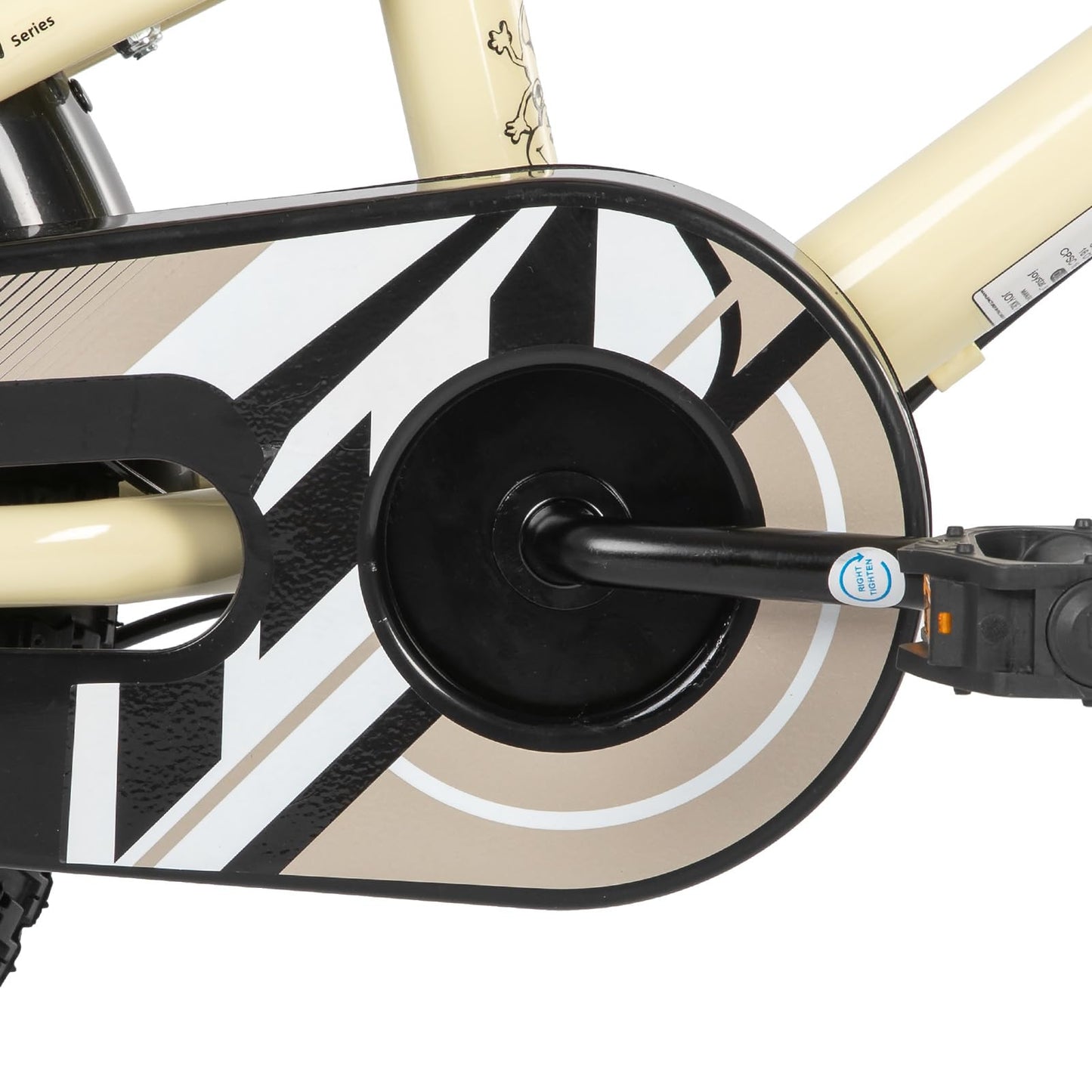 STITCH 16-inch kids bike for 5-7 year old boys, 16-inch bike for boys with training wheels, Beige