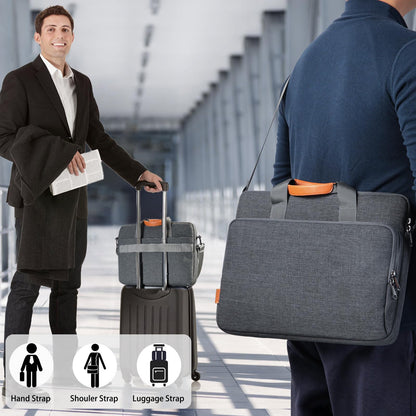 Laptop bag Laptop briefcase Fits up to 15 15.6 16 inch laptop Expandable waterproof shoulder bag Messenger bag Tote bag Notebook bag PC computer bag
