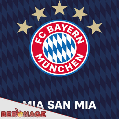 FC Bayern Munich bedding Player 135x200 cm + 80x80 cm 100% cotton flannel record champions Harry Kane, Musiala, Müller Allianz Arena football FCB German size zipper