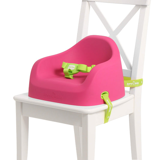 Koru Kids® Toddler Booster - Seat booster for children - Made in Germany - for children from 12 months to 7 years + (Fuchsia)