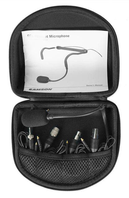 Samson QEx Fitness Headset Mic Pack, Black