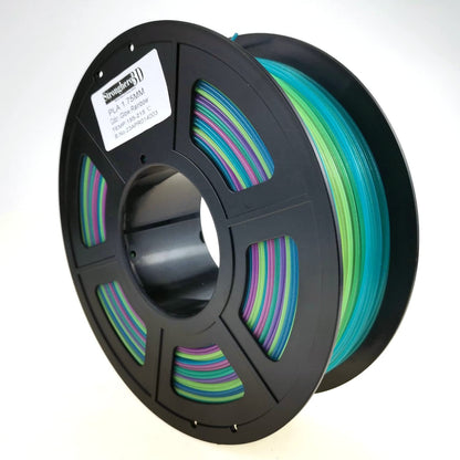 Stronghero3D PLA 3D printer filament, glows in the dark, shines green/blue/red, 1.75mm precision +/- 0.05mm for Ender3 Ender5 CR10.