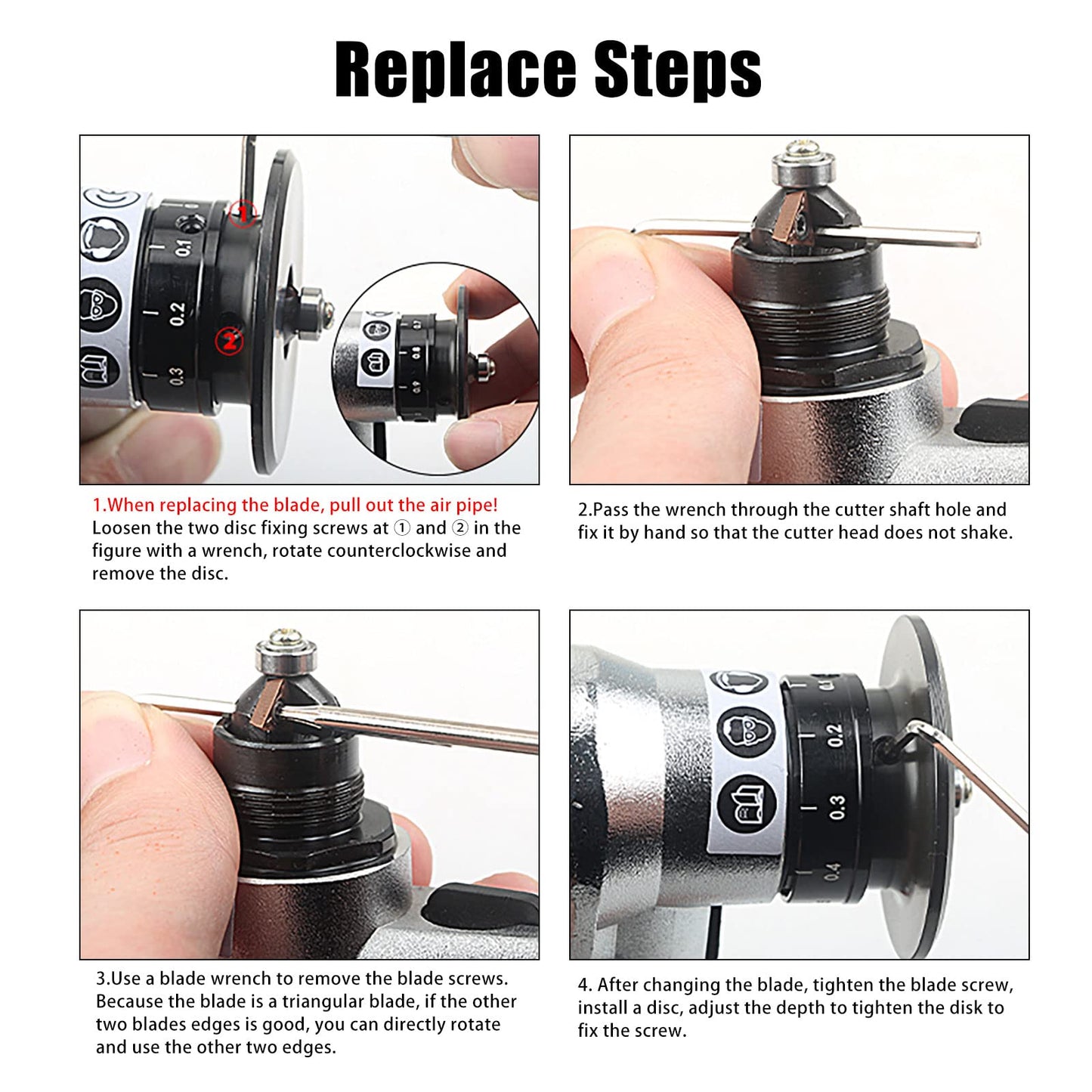 Pneumatic chamfering machine, mini handheld chamfering machine 45 degrees manual linear pneumatic chamfering trimming curved air tool with 1/4 inch air inlet for deburring.