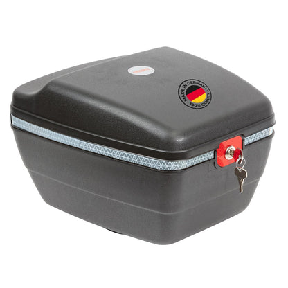 Westmark bicycle case for all luggage carriers, incl. fastening materials, theft-proof mounting, 14 liters, Touring Safe, 5430GE6S.