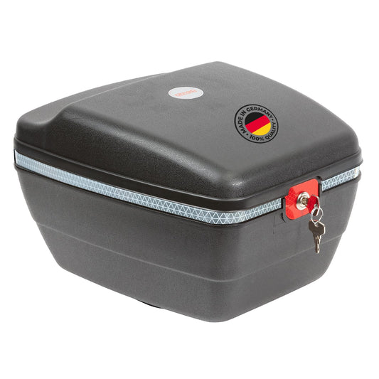 Westmark bicycle case for all luggage carriers, incl. fastening materials, theft-proof mounting, 14 liters, Touring Safe, 5430GE6S.