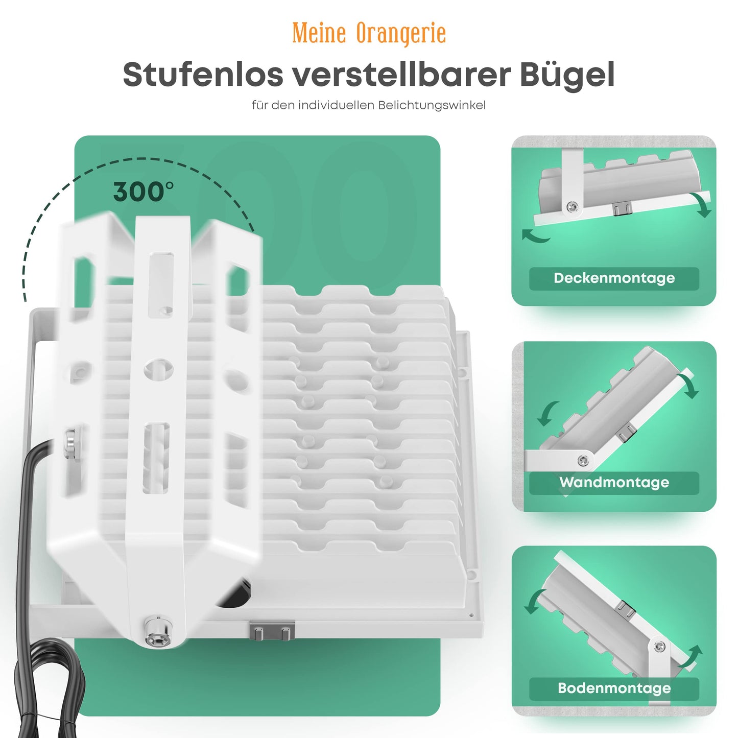My Orangery - LED plant lamp for overwintering Mediterranean plants - Developed with citrus plant experts Full spectrum plant light (20)