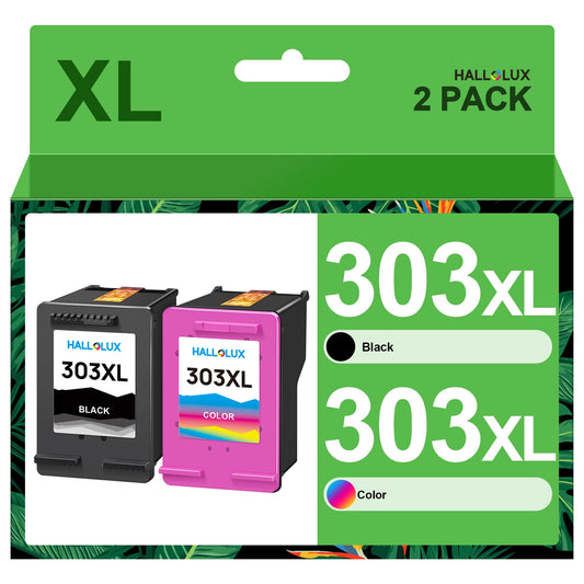 303 XL 303XL Multipack Remanufactured Printer Ink Cartridges Compatible with HP 303 Printer Ink Cartridges for HP Envy 7830 Printer Ink Cartridges for HP Envy Photo 6232 6230 6220 7130 7134 6234 (2-Pack)