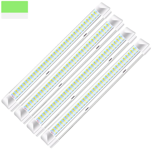papasbox 4x 108 LED Interior Car LED Lighting, Interior Lighting 12 Volt LED Lamp 12V Light Strip Lighting, 9W Strip Interior Light, Fluorescent Lamp for Kitchen Camping RV Boat