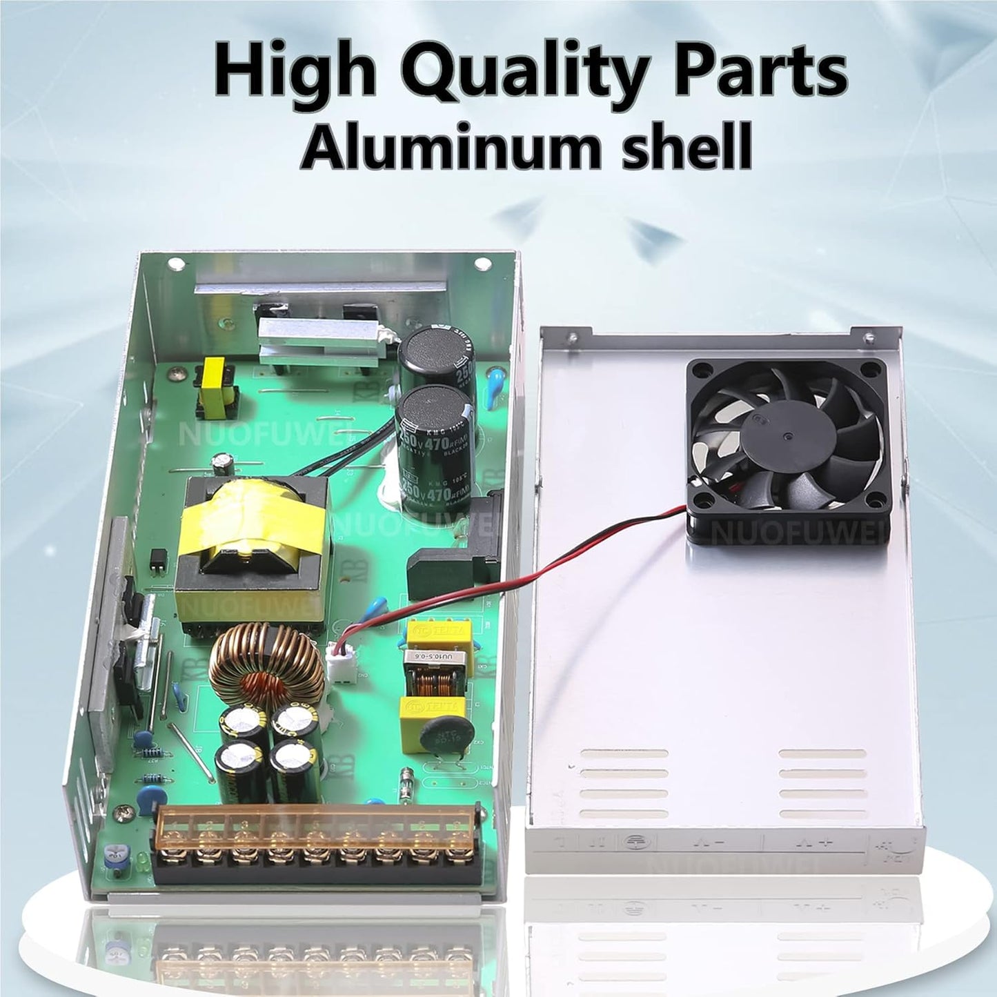 DC 36V 16.6A 600W Power Supply 230V AC to DC 36V Switching Power Supply Transformer Adapter 36V 600W Power Supply for Winch Car Socket CCTV Security Camera Car Stereo more 36V devices