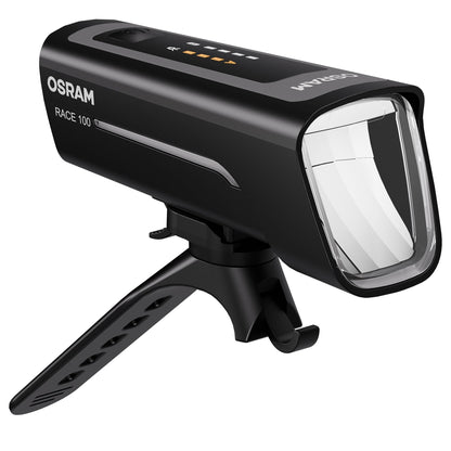 Osram LEDsBIKE® Race 100 Set - bike light set - including automatic brake light function.