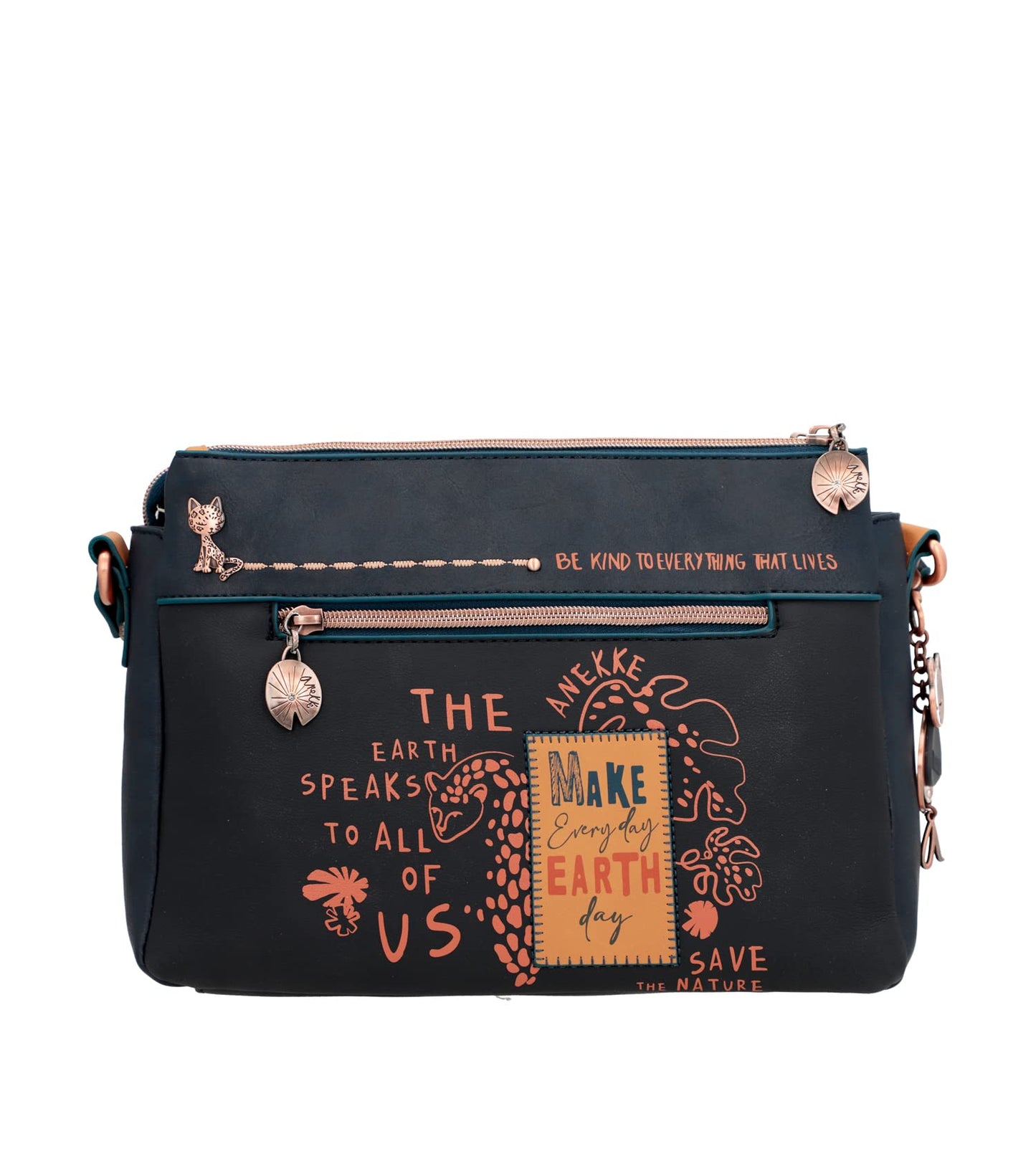 Anekke Women's 36773-184 Multicolored Crossbody Bag 28 x 20 x 9 BANDOLERA