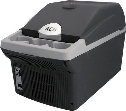 AEG Automotive Board-Bar BK 16 thermoelectric cooler and warmer 16 liters, 12 volts for car and socket, can be fastened in the car.
