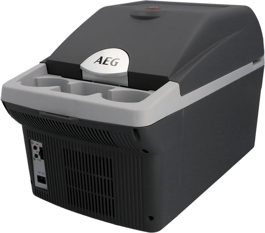 AEG Automotive Board-Bar BK 16 thermoelectric cooler and warmer 16 liters, 12 volts for car and socket, can be fastened in the car.