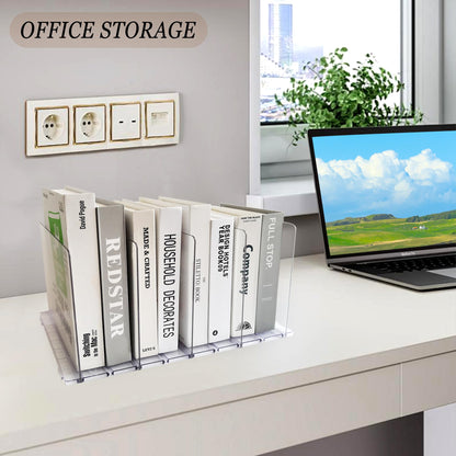 ROLLWAY 5pcs Bags Storage Adjustable Handbag Organizer Bags Closet Handbags Storage Bags Shelf Acrylic Divider Shelf Closet Bag Storage Bag Stand