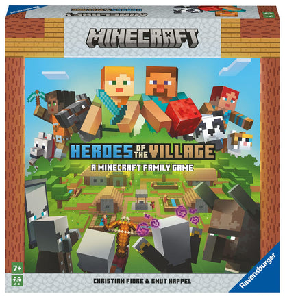Ravensburger 20914 Minecraft game Heroes of The Village & Kids Puzzle 13334 - Minecraft Cutaway - 300 pcs XXL puzzle for kids ages 9+, Minecraft gifts