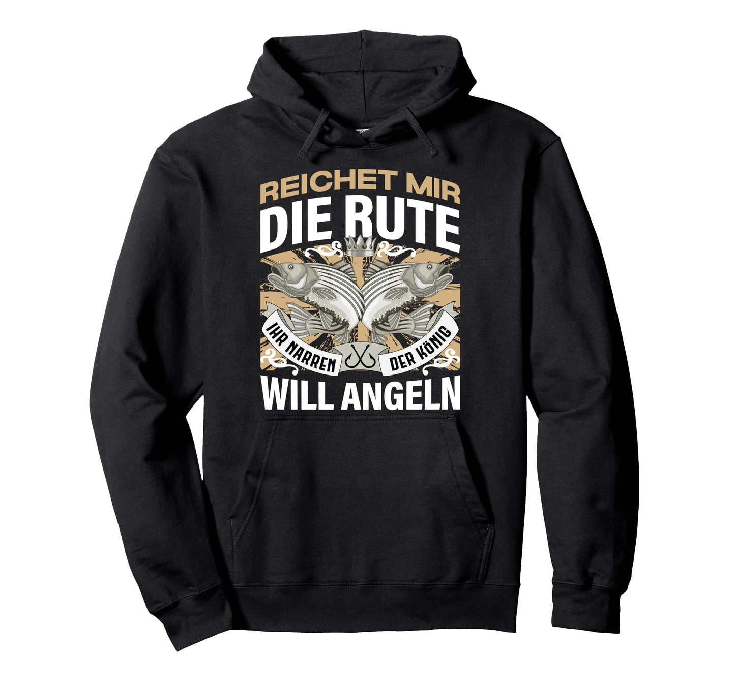 Angler Fishing Angling Quotes Father's Day Dad Funny Rod Pullover Hoodie