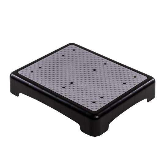 UPP Step Stool Indoor & Outdoor up to 200 kg | Step aid for seniors or footrest for children with anti-slip safety feature | Stool and step aid for bathroom, kitchen & door thresholds 50 x 40 x 10 cm
