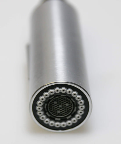 White shower head Culina-S stainless steel finish HD