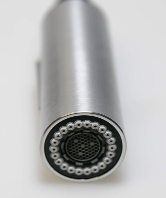 White shower head Culina-S stainless steel finish HD