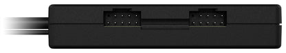 Corsair Internal 4-Port Hub - 4X USB 2.0 ports 9-pin - Easy attachment via magnet - Compatible with most Intel and AMD motherboards - Black