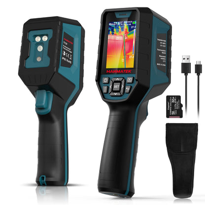 Infrared thermal imaging camera HANMATEK Ti120, resolution of 120 x 90 pixels, temperature range -20°C to +400°C, Professional thermal imaging camera ± 2% accuracy of the measurement value.