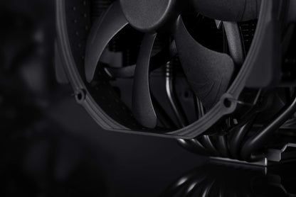 Noctua NH-D15 chromax.black, Dual-Tower CPU Cooler (140mm, Black)