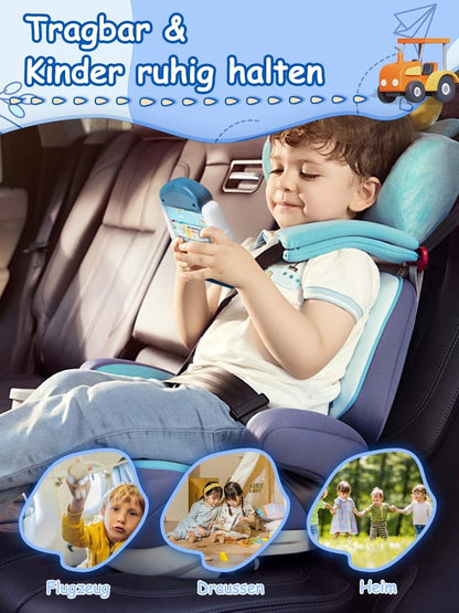 Rotatable 3D puzzle 16 pieces for 3 4 5 6 years, airplane car travel activity children, Small gifts for boys girls students, Concentration dexterity puzzle games children 8 10 (cars)