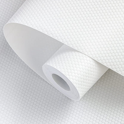 wohomuke Drawer Mat 50x600cm Kitchen Mat for drawers cuttable Eva fridge mats for drawers shelves cupboard refrigerator (White, 50x600cm)