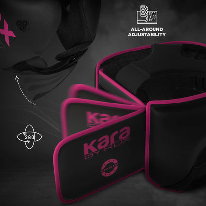 RDX Head Guard Boxing for kickboxing, martial arts, MMA training, Maya Hide leather Kara sparring Muay Thai headgear, boxing helmet Krav Maga, Karate and Taekwondo headgear (multipurpose packaging)