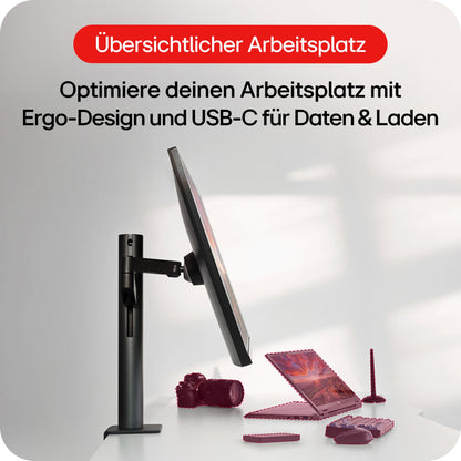 LG 32UN880K Monitor 32 inch Ultra HD 4K Ergo, IPS, 3840x2160, HDR 10, DCI-P3 95%, Ergo Stand adjustable in all directions, 10W Stereo speakers