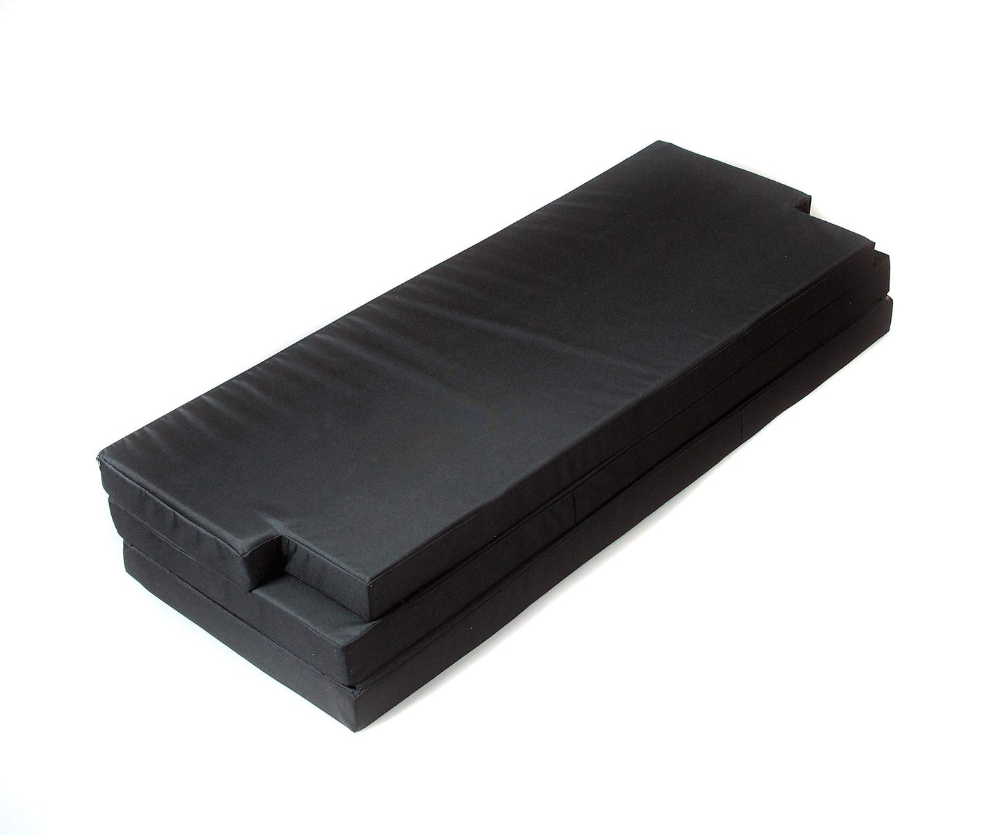 Premium sleeping pad for VW T5/T6 California Beach | Foldable mattress 190x150x6 cm, black | Foldable mattress for bus, camping & multiflexboard