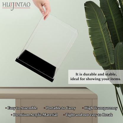 Acrylic showcase / display case for model cars, figures | with LED lighting (15x15x15 cm)