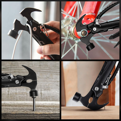 Hinshark Gifts for Men, 12 in 1 Multitool Camping Accessories, Men's Gifts, Birthday Gift Gadgets for Men Gifts for Dad, Christmas Gifts Advent Calendar Fillings Men