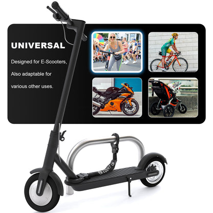 Mezelon E Scooter Lock 8mm | Bike Lock | High Security Locks | U-Lock | Heavy Duty Locks for E Scooters/Bikes/E-Bikes/Motorcycles