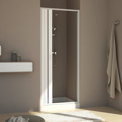 Shower door in PVC 90 CM H185 mod. Aura Sideways